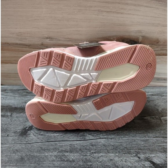 Fitville Rebound Core V2 Sneakers Womens 9 W Hook and Latch Pink Wide Shoes - Picture 6 of 8